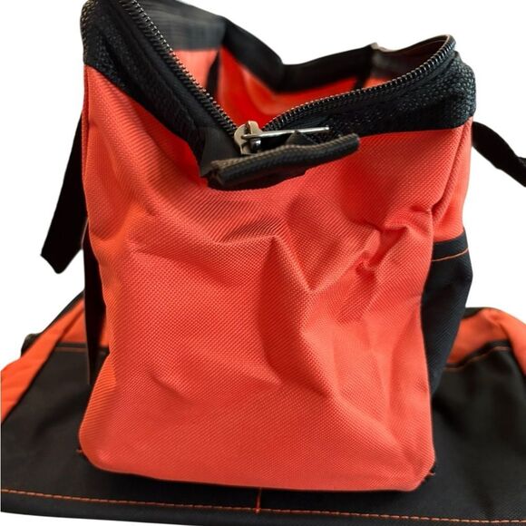 Orange and Black 12” Tool or Duffel Bag - Picture 5 of 6